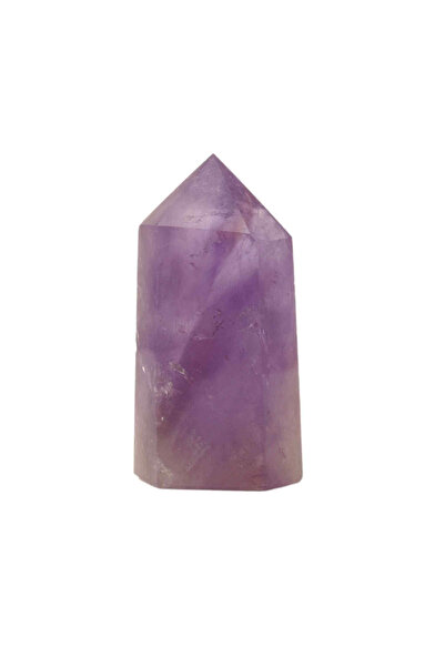 craftmystic Amethyst Hexagonal Healing Semiprecious Healing Crystal Tower - O...