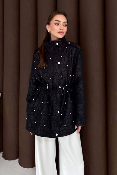 Melike Tatar Kapitone Taşlı Kap 32-3722