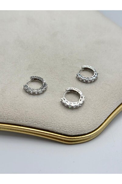 MyladyAccessoriess Single Stone Set Earrings (Steel)