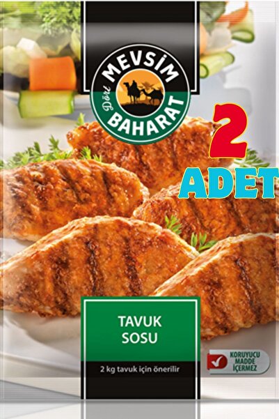 Dört Mevsim Baharat Tavuk Sosu 60 gr x 2 Adet – Izgara ve Tava Tavuklar İçin ...