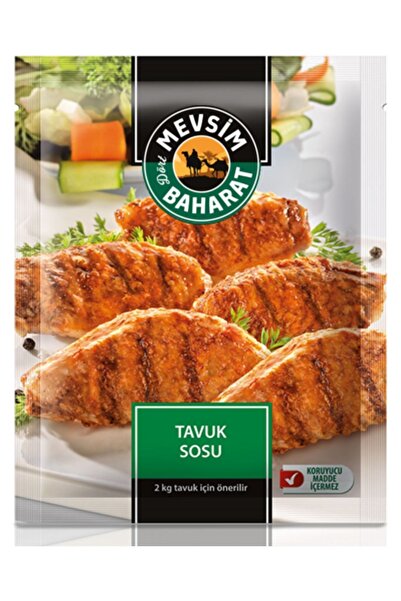 Dört Mevsim Baharat 5Adet x Tavuk Sosu 60 gr – Izgara ve Tava Tavuklar İçin M...