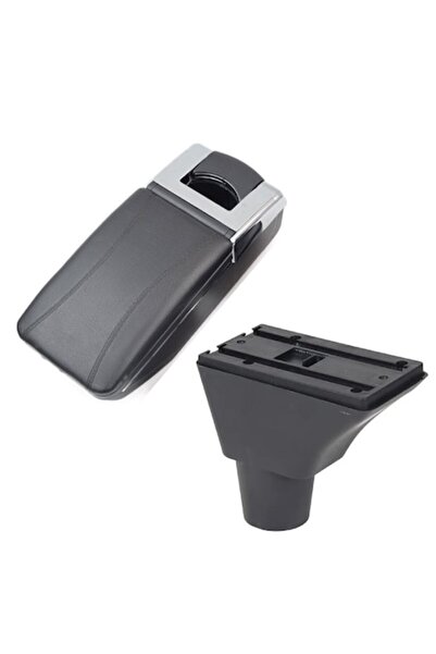 AVR Armrest for Opel Meriva A (05.2003-05.2010), model 6H, black faux leather