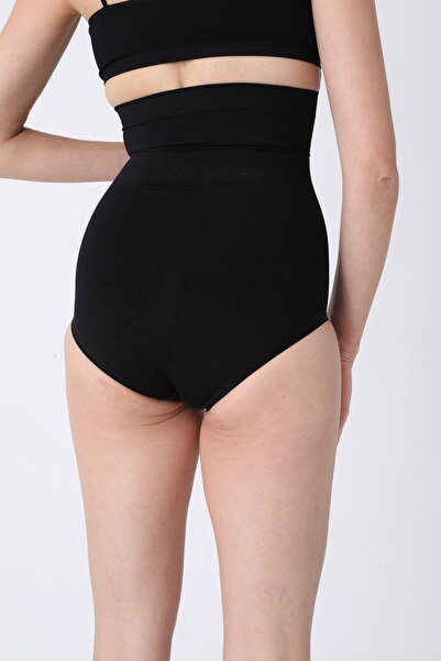 Serena Classic high-waisted shaping panty - black