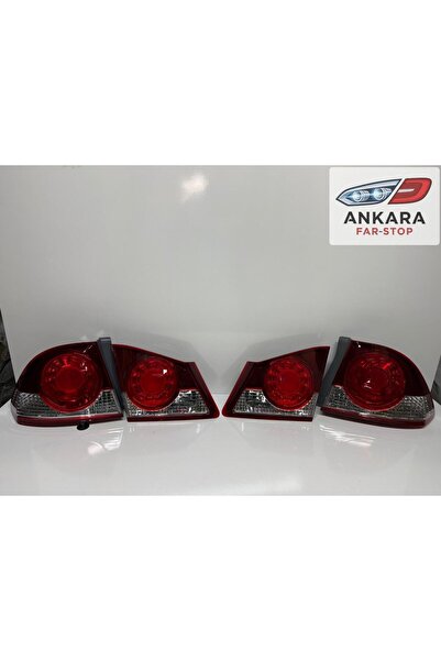 MATSUBA HONDA CİVİC FD6 2007 - 2009 STOP LAMBASI SAĞ - SOL İÇ VE DIŞ TAKIM (T...