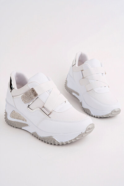 Madam Tarz Dnr-608 Glittery Elastic Thick Sole Sports