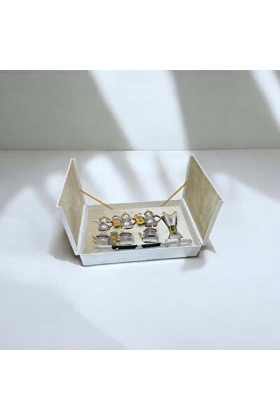 Nakheel Box with dallah, jugs, incense burner and white sword