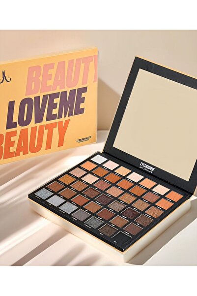 LOVEME BEAUTY لوحة ضلال عيون لافمي بيوتي لون لمساتك السحريه هنا 42 لون