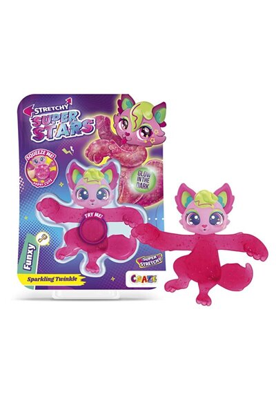 Mega Oyuncak Superstars Sparkling Twinkle Funxy Stretchy Figure