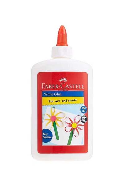 Faber Castell Faber-Castell Glue, 250ml White