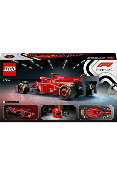 LEGO Speed Champions Formula 1 - Ferrari SF-24 F1 Racing Car (77242), 10+, 275 pcs