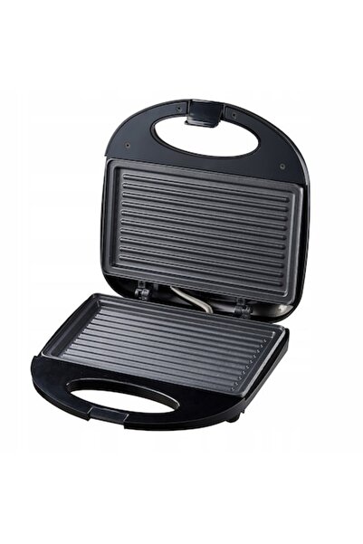 Kamille KM-6715 Sandwich Maker, non-stick plates, stainless steel, 800 W