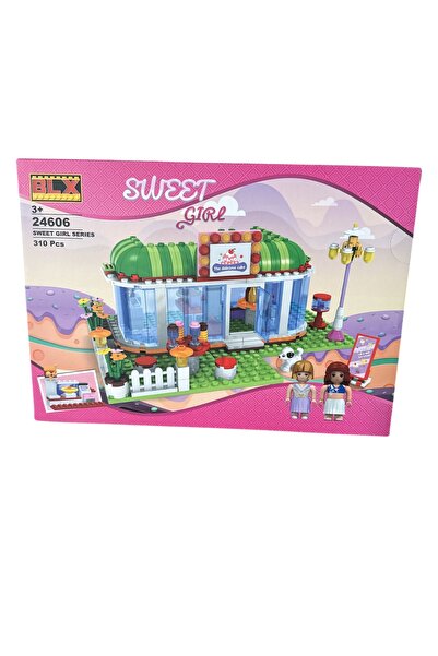 G-TUĞ OUTLET BLX Sweet Girl Tatlı Kafe Yapı Oyuncak 310 Parça