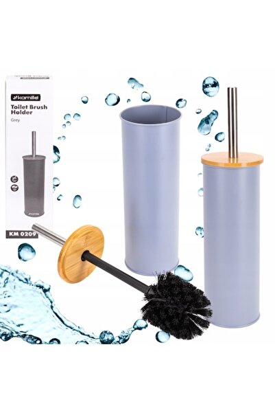 Kamille Perie de toaletă independentă, cu tub metalic/stil minimalist