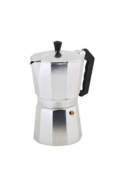 Kamille Espressor pe aragaz, Kamille, aluminiu, 450 ml, 9 căni, 20 x 9,5 cm, argintiu