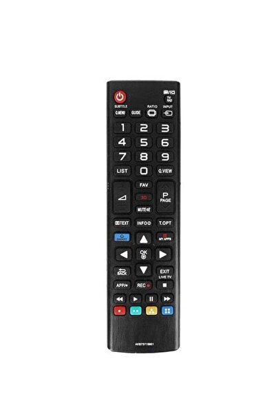 Promass Universal Remote Control For Television Black