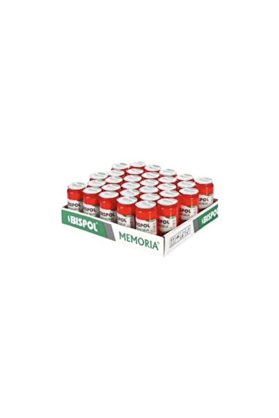 BISPOL Set de lumânări de schimb WO2, 30 buc, roșu