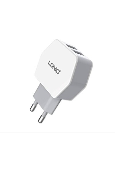 Flippy Φορτιστής MicroUSB με 2 θύρες USB 2.1 A Λευκό 1 m - Κωδικός προϊόντος ...