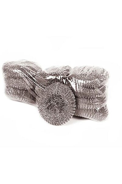 Oti Set of 10 stainless steel dish sponges, professional 40g