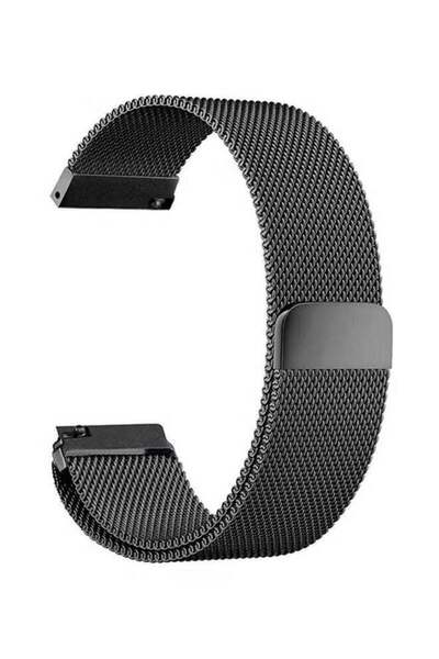 Promass سوار بديل من الفولاذ المقاوم للصدأ لساعة هواوي GT 2e باللون الأسود