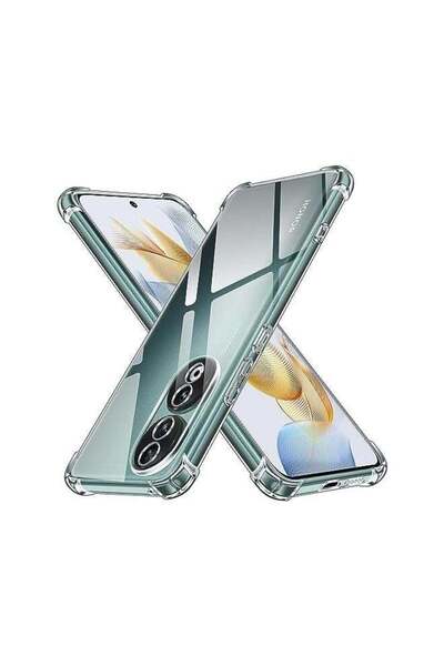 Promass جراب سيليكون شفاف لهاتف Honor 90 (2023) - مقاوم للصدمات، رفيع، مرن من...