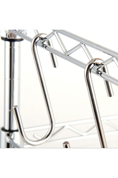 Generic ESFUN 30-Piece Heavy-Duty S-Hooks, Steel Alloy, Silver (S/Round/30PCS)