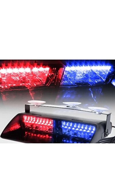 BZRSH Strobe Flash Red and Blue Beacon 12V Professional Power Supply, 16 Light Games