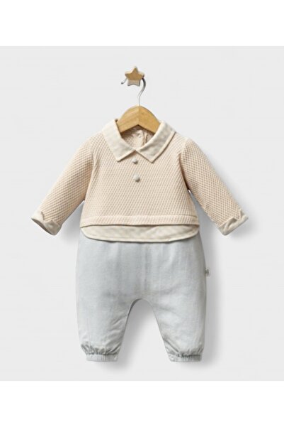 LİTTLE ANGELS بدلة كولاج للأطفال الذكور