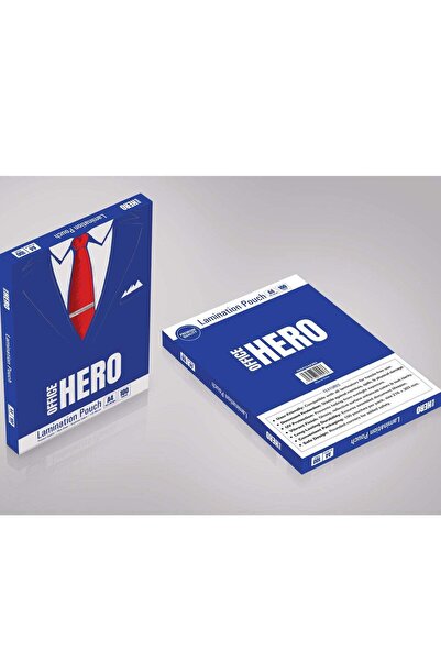 Generic OFFICE HERO Lamination Pouch 100 Pouches, A4 (216x300mm)