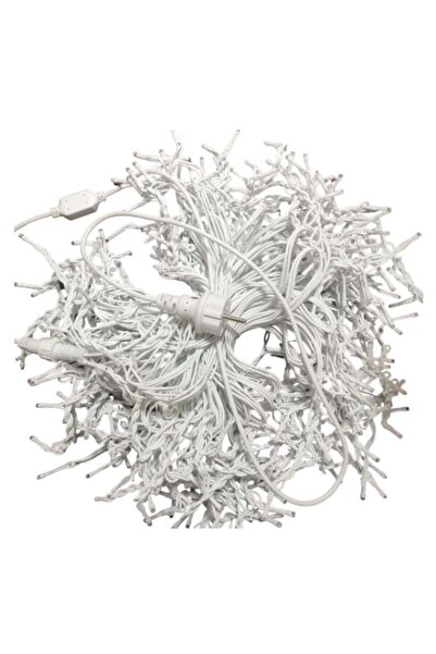 BZRSH Christmas Icicle Curtain Lights 20m 500 LEDs Warm White IP44