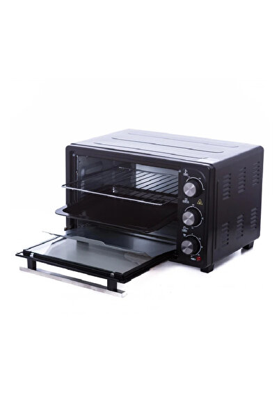 SUPER TRENDS Cuptor Electric SUPER TRENDS, 25L, 1500W, Negru, 42x30x30cm