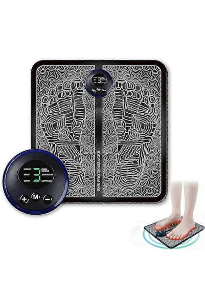 Fabrilux Aparat de masaj pentru picioare cu tehnologie EMS, saltea electrică ...