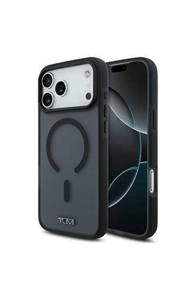 TUMI غطاء متوافق مع هاتف iPhone 17 Pro Max، غطاء شفاف بلوري مع ميزة M-safe ال...