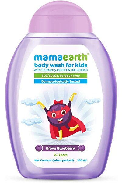 Mamaearth Kids Body Wash, Blueberry Scent, 300 ml