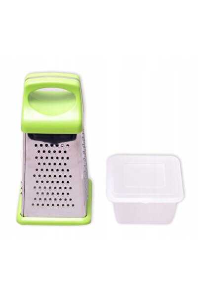 Kamille Răzătoare de bucătărie cu recipient, cu 4 laturi, din oțel inoxidabil...