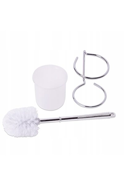 Besser toilet brush, chrome stainless steel, 10 x 13.5 x 35.5 cm