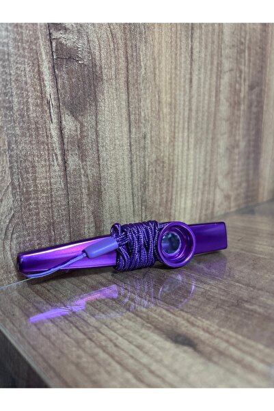 NEFES MÜZİK Gmc Kutulu Mor Renk Metal Kazoo
