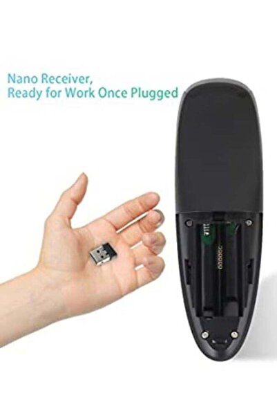 Promass Wireless Remote Control With Voice Control For Android TV Box - Black