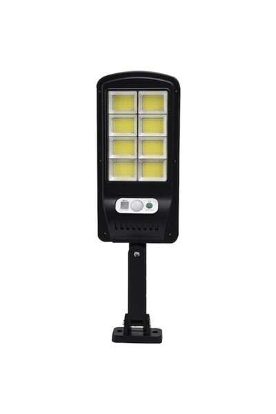 Fabrilux Lampă stradală solară dreptunghiulară cu senzor de mișcare și teleco...