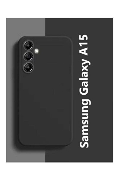 Promass Samsung Galaxy A15 5G Soft Silicone Slim Matte Shockproof Case - Black