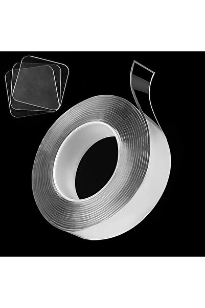 Promass شريط نانو مزدوج الجوانب شديد التحمل (3 أمتار) - شريط تثبيت شفاف متعدد...