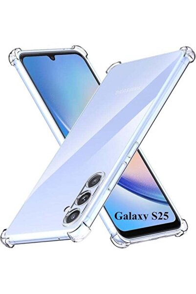 Promass Transparent Clear Case for Samsung Galaxy S25 – Slim Shockproof Soft ...