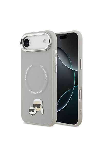 Karl Lagerfeld حافظة متوافقة مع هاتف iPhone 17 Air، حاصلة على ترخيص من M-safe...