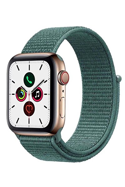 Promass سوار بديل من النايلون لساعة Apple Watch Series 5/4/3/2/1 - أخضر
