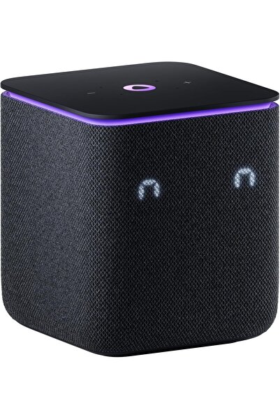 Yasmina Yango Midi Smart AI Speaker — 24W, Deep Bass, Stereo Pairing (Black)