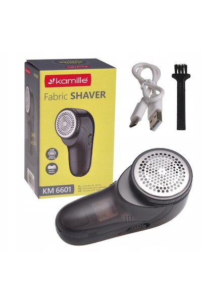 Kamille Aparat de bărbierit cu scame KM-6601, reîncărcabil, 3W, wireless, cu ...