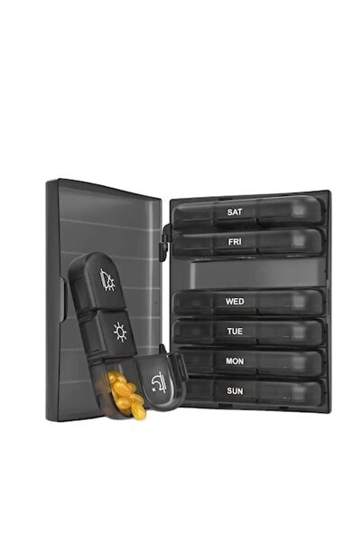 OEM Organizator de medicamente, recipiente detașabile cu 3 compartimente, 15,...