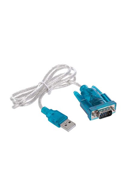 Promass كابل USB بمنفذ تسلسلي RS232 مزود بمنفذ تسلسلي 9 سنون أزرق/أبيض