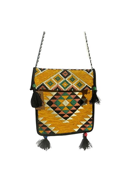 OEM Geantă de umăr Kelim | Nuanțe galbene