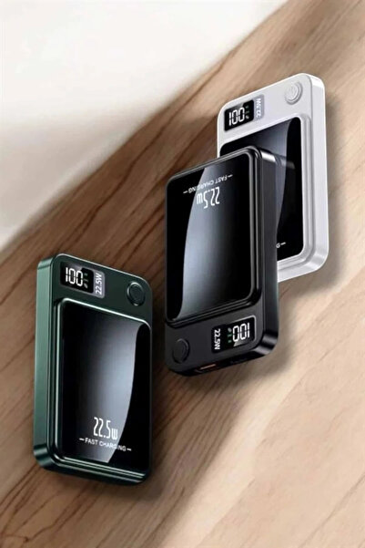 shopwave Pratik ve Taşınabilir 10.000 mAh Wireless Powerbank Hızlı Şarj Avantajı