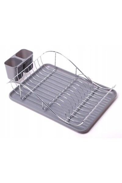 Kamille Dish drainer set, Kamille, modern design, painted steel, 49x32x12.5cm